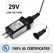 Load image into Gallery viewer, Gymax Pre-Lit 7' Artificial Christmas Tree Premium Spruce Hinged 460 LED Lights Pine Cones