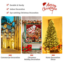 Load image into Gallery viewer, Gymax Pre-Lit 8' Premium Spruce Artificial Christmas Tree Hinged 660 LED Lights Pine Cones