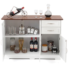 Load image into Gallery viewer, Gymax Buffet Storage Cabinet Console Table Kitchen Sideboardd Home Furni W/2 Drawers
