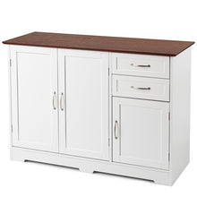 Load image into Gallery viewer, Gymax Buffet Storage Cabinet Console Table Kitchen Sideboardd Home Furni W/2 Drawers