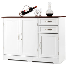Load image into Gallery viewer, Gymax Buffet Storage Cabinet Console Table Kitchen Sideboardd Home Furni W/2 Drawers