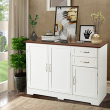 Load image into Gallery viewer, Gymax Buffet Storage Cabinet Console Table Kitchen Sideboardd Home Furni W/2 Drawers