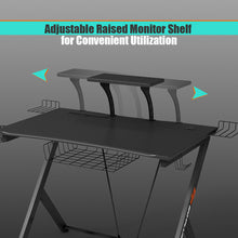 Load image into Gallery viewer, Gymax Gaming Desk Computer Desk PC Table Workstation with Headphone Hook & Cup Holder