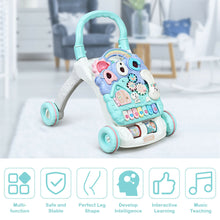 Load image into Gallery viewer, Gymax Baby Sit-to-Stand Learning Walker Toddler Activity Center Musical Toy w/ Lights