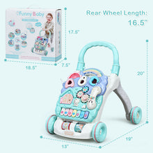Load image into Gallery viewer, Gymax Baby Sit-to-Stand Learning Walker Toddler Activity Center Musical Toy w/ Lights
