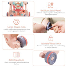 Load image into Gallery viewer, Gymax 2-in-1 Baby Sit-to-Stand Walker Kids Activity Center Pink Home