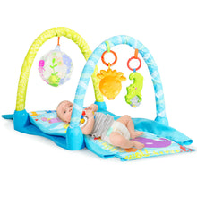 Load image into Gallery viewer, Gymax 4-in-1 Activity Play Mat Baby Activity Center w/3 Hanging Toys
