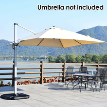 Load image into Gallery viewer, Gymax 4PCS Patio Cantilever Offset Umbrella Base Sand/Water Filled