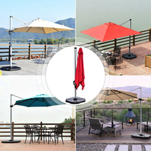 Load image into Gallery viewer, Gymax 4PCS Patio Cantilever Offset Umbrella Base Sand/Water Filled