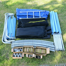 Load image into Gallery viewer, Gymax 16' Trampoline Combo Bounce Jump Safety Enclosure Net