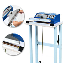 Load image into Gallery viewer, Gymax 12'' Foot Pedal Impulse Sealer Heat Seal Plastic Bag Sealing Machine w/ Cutter