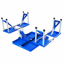 Load image into Gallery viewer, Gymax Outdoor Camping Foldable Picnic Table w/ Bench 4 Seat