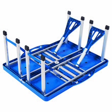 Load image into Gallery viewer, Gymax Outdoor Camping Foldable Picnic Table w/ Bench 4 Seat