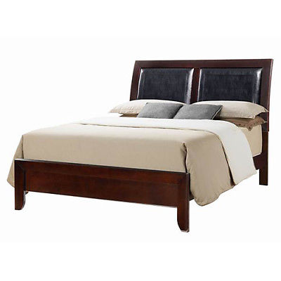 Gymax Queen Size Platform Bed Frame Platform Wood Slats Tall Head Classic Furniture