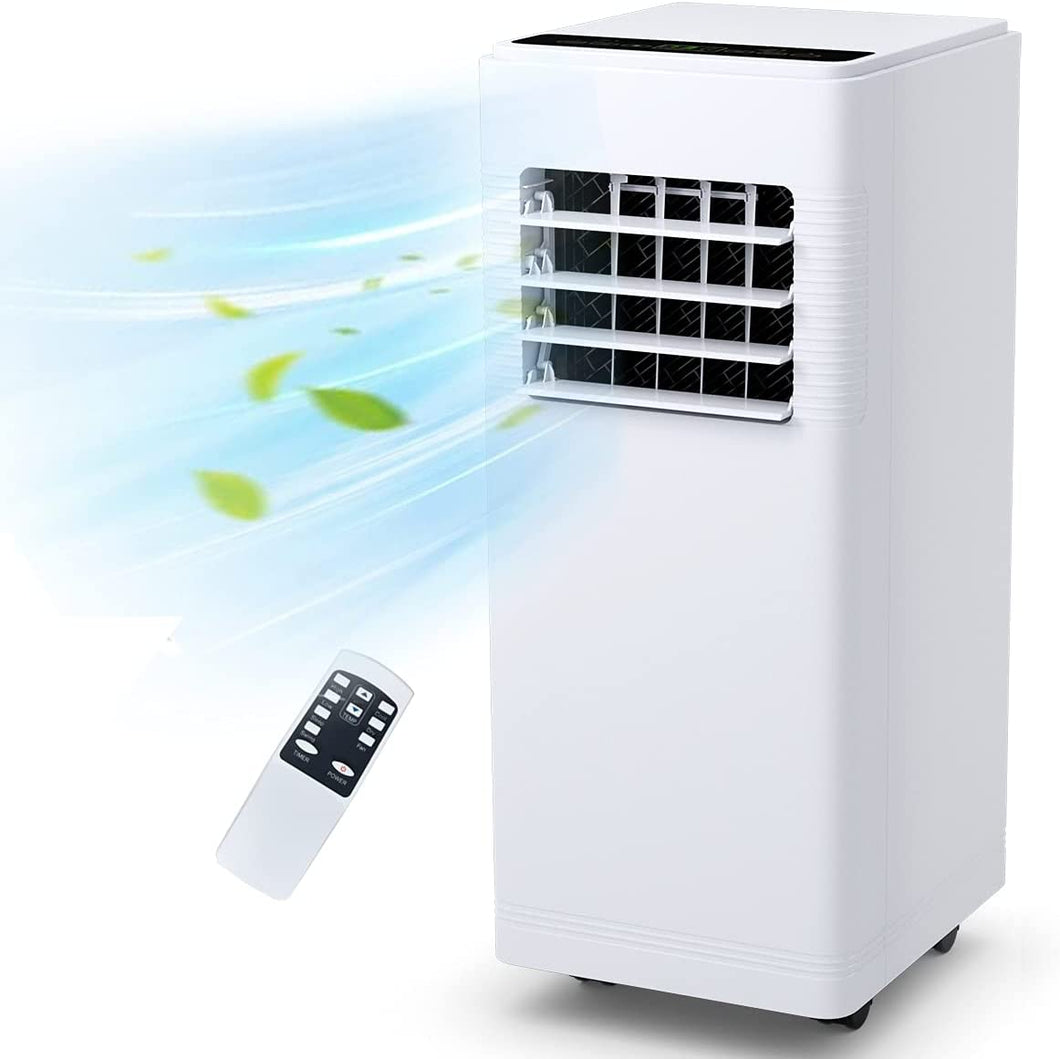 Gymax Portable Air Conditioner Cooling Fan Dehumidifier 12,000BTU ASHRAE with  Remote Control