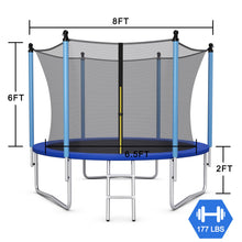 Load image into Gallery viewer, Gymax 8/10/12/14/15/16FT Jumping Exercise Recreational Bounce Trampoline W/Safety Net
