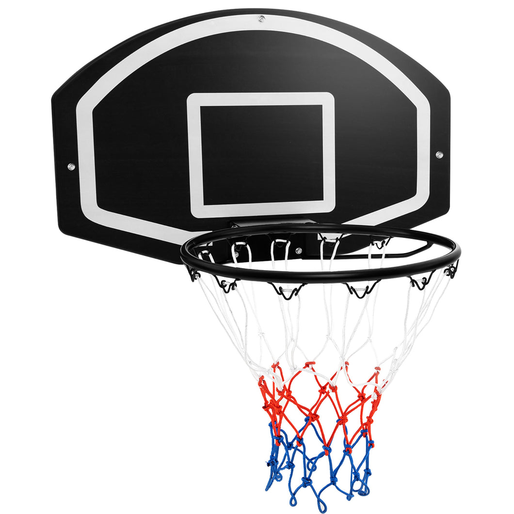 Gymax Large Wall Mounted Basketball Hoop With 28.5'' x 18'' Shatterproof Backboard Toy Gift