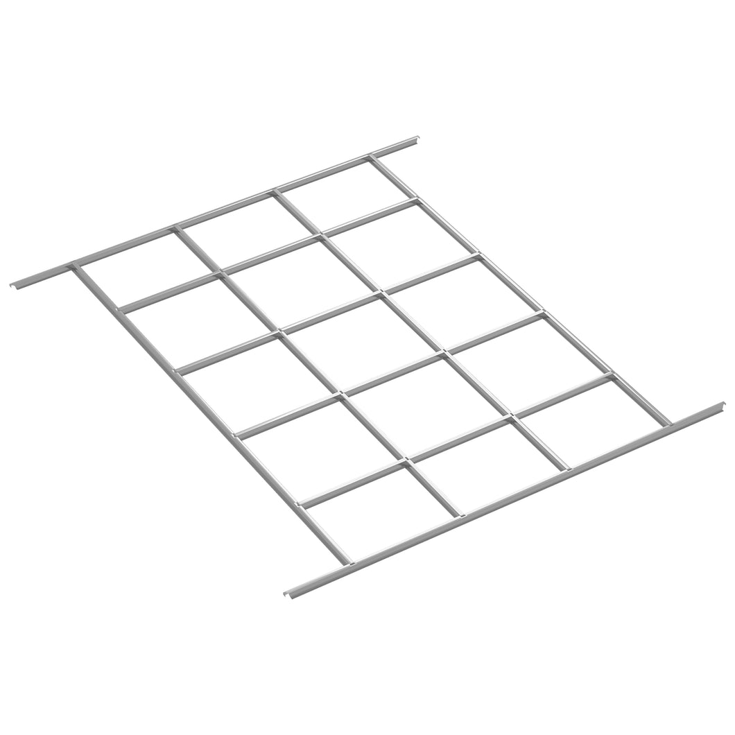 Gymax Steel Floor Base Rust-resistant Foundation Kit for 10'x 7.7'x 6.4' Storage Shed