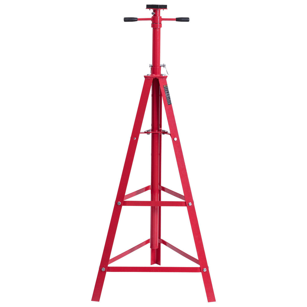 Gymax Heavy Duty 2 Ton Under Hoist Tripod Jack Adjustable Height 48.5''- 84''