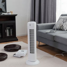 Load image into Gallery viewer, Gymax Fantask 35W 28&#39;&#39; Oscillating Tower Fan 3 Wind Speed Quiet Bladeless Cooling Room
