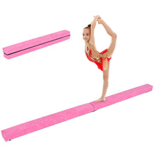 Load image into Gallery viewer, Gymax 7&#39; Sectional Gymnastics Floor Balance Beam Skill Performance Training Folding
