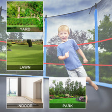 Load image into Gallery viewer, Gymax Youth Jumping Round Trampoline 55&#39;&#39; Exercise W/ Safety Pad Enclosure Combo Kids
