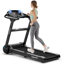 Load image into Gallery viewer, Gymax 2.25HP Folding Treadmill Running Machine LED Touch Display
