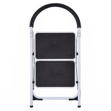 Load image into Gallery viewer, Gymax 2 Step Ladder Folding Stool Heavy Duty 330Lbs Capacity Industrial Lightweight
