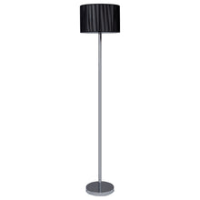Load image into Gallery viewer, Gymax Modern Floor Lamp Sheer Shade Lighting w/ LED Bulb Black
