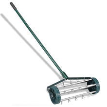 Load image into Gallery viewer, Gymax Rolling Garden Lawn Aerator Roller Home Grass Steel Handle
