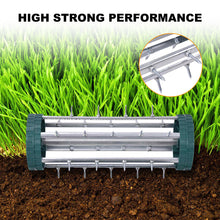 Load image into Gallery viewer, Gymax Rolling Garden Lawn Aerator Roller Home Grass Steel Handle
