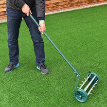 Load image into Gallery viewer, Gymax Rolling Garden Lawn Aerator Roller Home Grass Steel Handle
