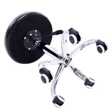 Load image into Gallery viewer, Gymax Set of 2 Black Adjustable Hydraulic Rolling Swivel Stool Salon Massage Spa
