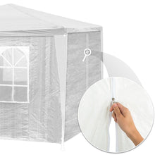 Load image into Gallery viewer, Gymax White Wedding Tent 10&#39;x30&#39;Outdoor Party Canopy Events
