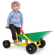 Load image into Gallery viewer, Gymax 8&#39;&#39; Kids Ride-on Sand Dumper Front Tipping Heavy Duty 4 Wheels Sand Toy Gift
