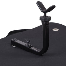 Load image into Gallery viewer, Gymax Folding Shooting Bench Seat with Adjustable Table Gun Rest Height Adjustable

