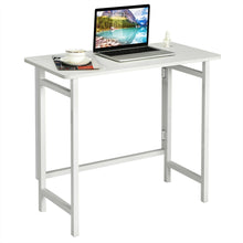 Load image into Gallery viewer, Gymax Folding Table Computer Desk PC Laptop Writing Table Home Office Workstation
