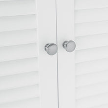 Load image into Gallery viewer, Gymax Bathroom Space Saver Over The Toilet Shelved Storage Cabinet Organizer White
