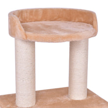 Load image into Gallery viewer, Gymax 52&#39;&#39; Cat Tree Pet Kitten Play House Tower Condo Scratching Post w Rope and Mouse
