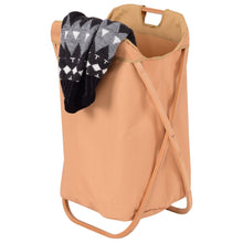 Load image into Gallery viewer, Gymax Folding X-Frame Laundry Bin Clothes Storage Basket Hamper Organizer Washing Bag
