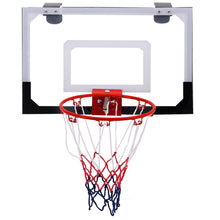 Load image into Gallery viewer, Gymax Over-The-Door Mini Basketball Hoop Includes Basketball &amp; Hand Pump Indoor Sports
