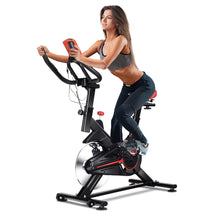 Load image into Gallery viewer, Gymax Indoor Cycling Bike Exercise Cycle Trainer Fitness Cardio Workout LCD Display
