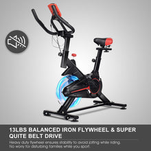 Load image into Gallery viewer, Gymax Indoor Cycling Bike Exercise Cycle Trainer Fitness Cardio Workout LCD Display
