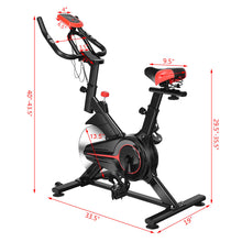 Load image into Gallery viewer, Gymax Indoor Cycling Bike Exercise Cycle Trainer Fitness Cardio Workout LCD Display
