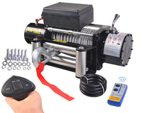 Load image into Gallery viewer, Gymax 12V Electric Recovery Winch Truck SUV Durable Remote Control
