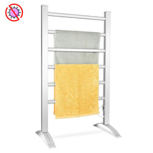 Load image into Gallery viewer, Gymax Freestanding Wall Mounted Electric Towel Rail Rack Bathroom Warmer Heated
