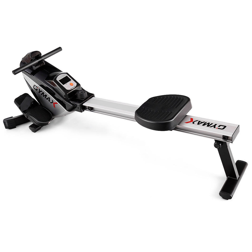 Gymax Folding Magnetic Rowing Machine Rower Exercise Cardio Adjustable Resistance