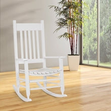 Load image into Gallery viewer, Gymax Solid Wood Rocking Chair Porch Rocker Indoor Outdoor Deck Patio Backyard
