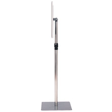 Load image into Gallery viewer, Gymax Adjustable Pedestal Poster Stand Aluminum Sign Holder 8.5 x 11 Inches Graphics

