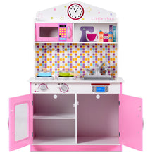 Load image into Gallery viewer, Gymax Kids Wooden Pretend Cooking Playset Cookware Play Set Kitchen Toys Toddler Gift
